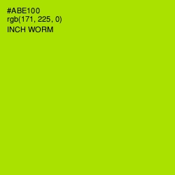 #ABE100 - Inch Worm Color Image